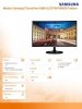 Monitor 27 cali LC27F390FHRXEN VA 1920x1080 FHD 16:9 1xD-sub/1xHDMI 4 ms (GTG) zakrzywiony  2 lata d2d